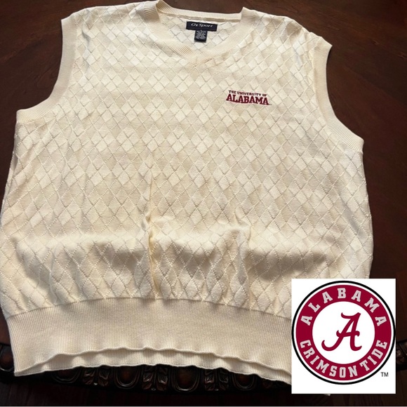 NEW University of Alabama sweater vest NWOT - Picture 1 of 4